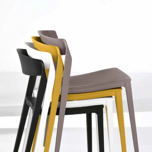 PERLA Polypropylene dining chair